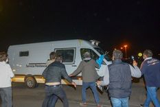 uno de los vecinos que no dejo entrar a lazaro baez al country, fue detenido