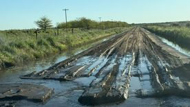Los campos sufren las inundaciones tras la tormenta. Los campos sufren las inundaciones tras la tormenta.
