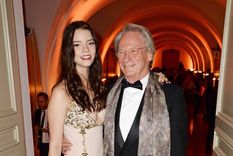 Anya Taylor-Joy y su padre, Dennis Taylor.