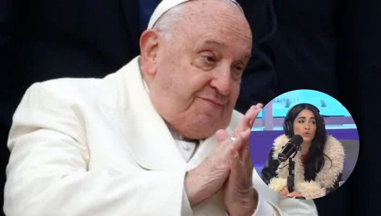 La cantante argentina también se despidió del Papa. Foto: Archivo MDZ.