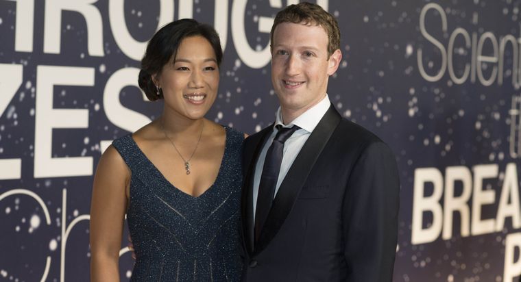 Priscilla Chan y Mark Zuckerberg Foto: Político