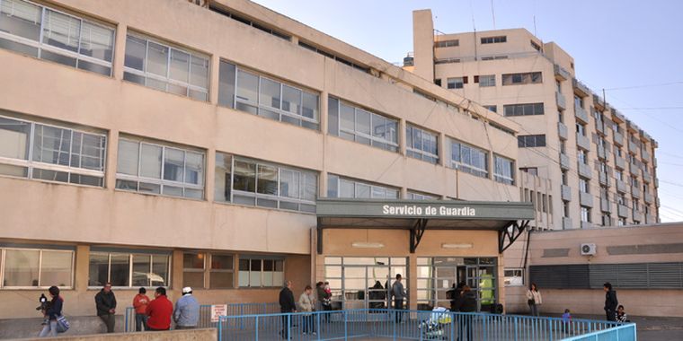 Fue asistido en la Guardia y quedó internado. Foto: Agustín Mauricio/Mediamza.com