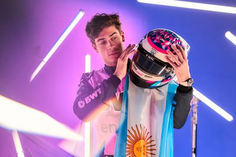 Franco Colapinto se prepara para el evento en Argentina. Franco Colapinto se prepara para el evento en Argentina.