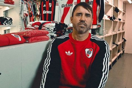 Eduardo Coudet fue presentado como DT de River y habló de todo.