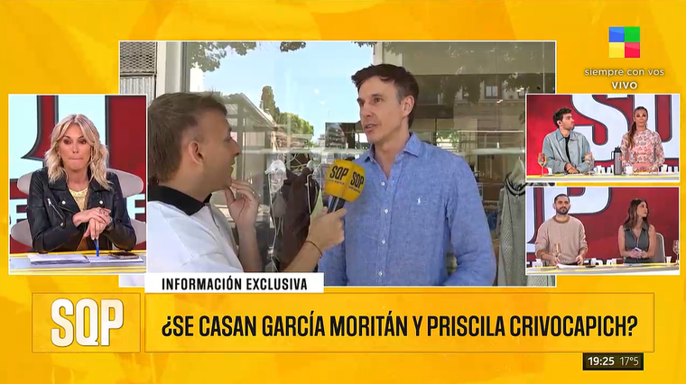 Roberto García Moritán desmintió el casamiento con su pareja. Roberto García Moritán desmintió el casamiento con su pareja.