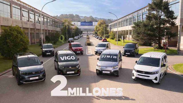 Stellantis anuncia que la fábrica de Vigo en España acaba de superar la producción de 2 millones de unidades