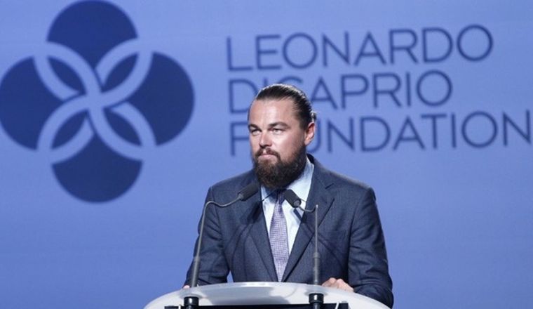 Compromiso Leonardo DiCaprio participa en diversas iniciativas en defensa del planeta.