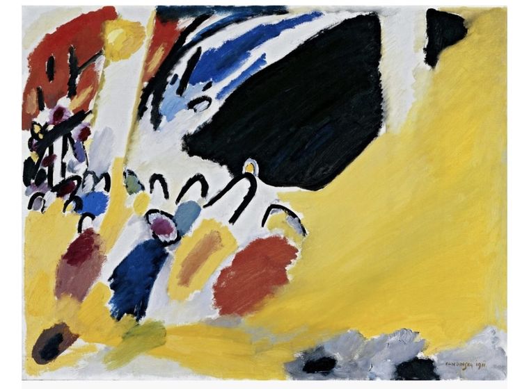 Wassily Kandinsky “Concierto “ 1911 Tate Modern. Foto: Gentileza