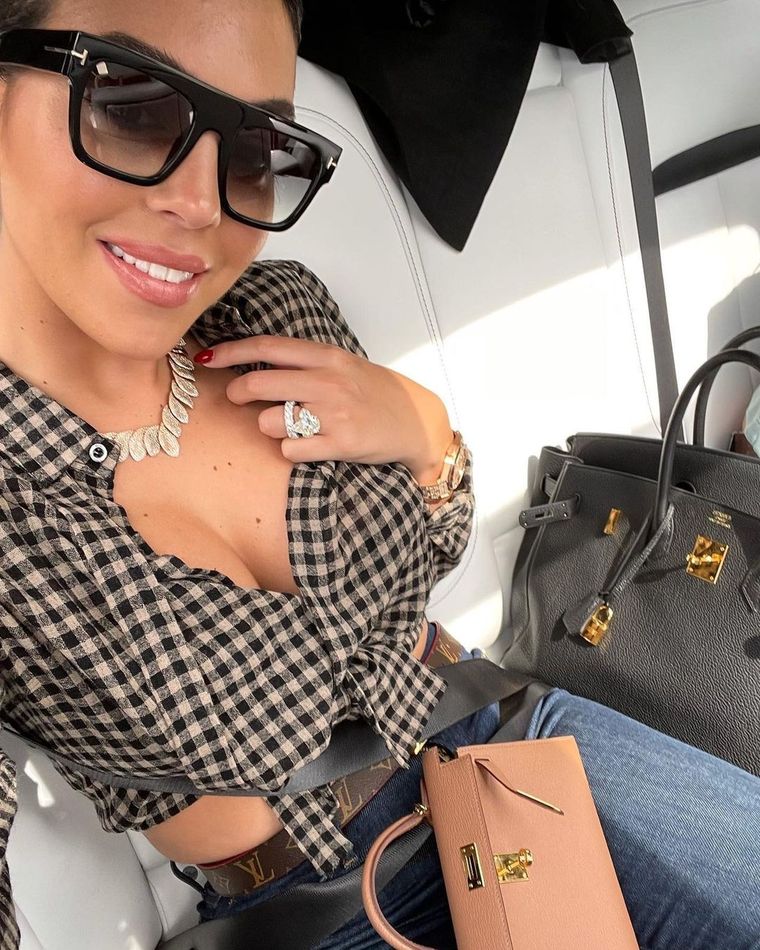 Georgina Rodríguez elige los jeans como su prenda esencial Foto: Instagram