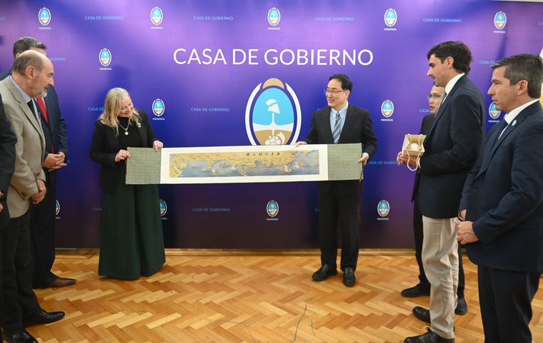 &nbsp; El gobierno de Mendoza recibió a funcionarios de Guangdong, China.&nbsp;