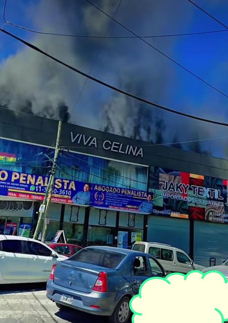 Incendio en Villa Celina