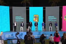 Alberto Fernández asumió la conducción del PJ Foto: Captura pantalla
