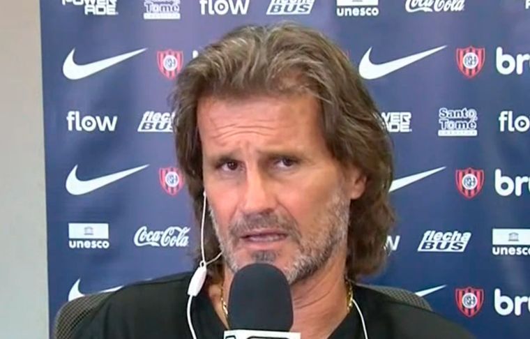 Rubén Insúa El técnico de San Lorenzo aseguró que Gattoni no se irá libre.