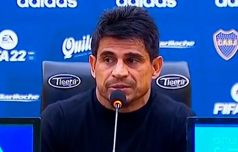 Hugo Ibarra El técnico de Boca habló tras el triunfo ante Platense.