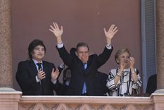 Milei y Edmundo González Urrutia en Casa Rosada. Foto: Juan Mateo Aberastain/MDZ