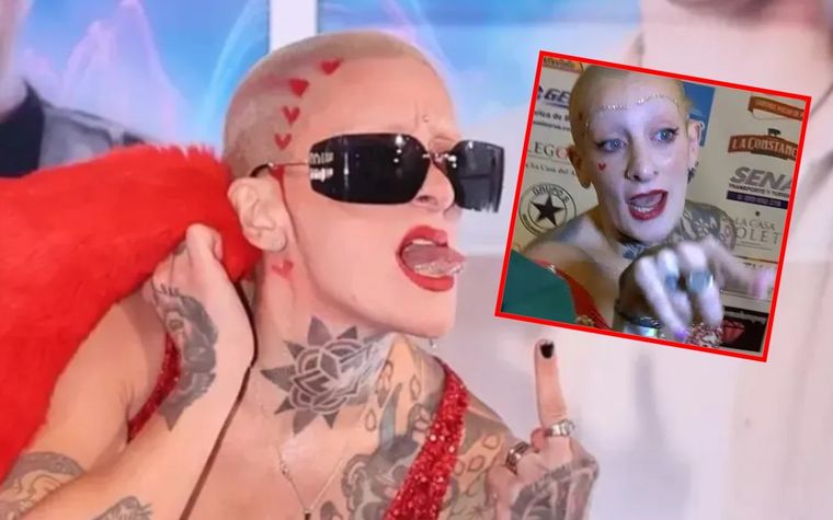 Furia protagonizó un escándalo en una cena solidaria en Montevideo.