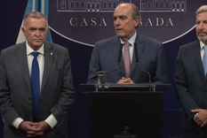 conferencia de prensa del gobierno nacional y gobernadores tras la reunion