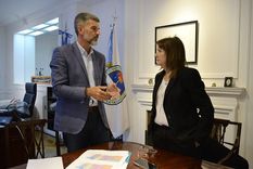 Ulpiano Suarez junto a Patricia Bullrich Foto: Municipalidad de Ciudad de Mendoza Ulpiano Suarez junto a Patricia Bullrich Foto: Municipalidad de Ciudad de Mendoza