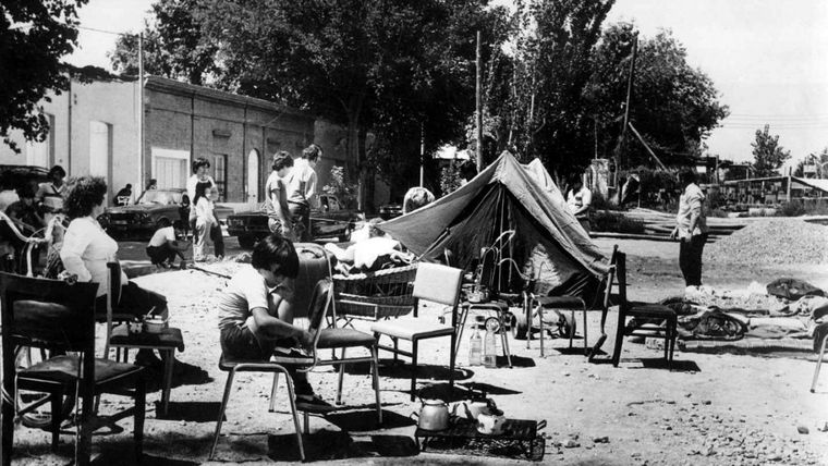 El terremoto de 1985 dejó un saldo de 6 muertos, más de 200 heridos y miles de familias sin casa. Foto: Archivo