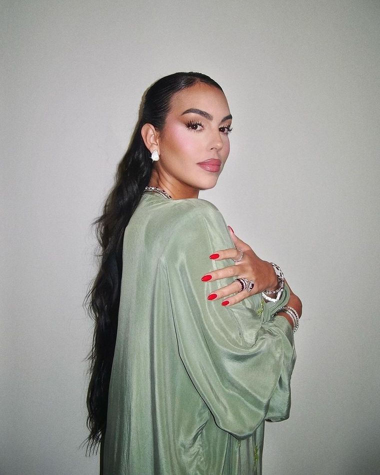 Georgina Rodríguez busca los looks de estilo oriental para lucir en Qatar Foto: Instagram