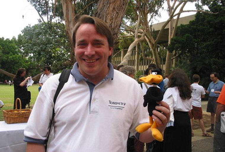 El famoso creador de Linux.