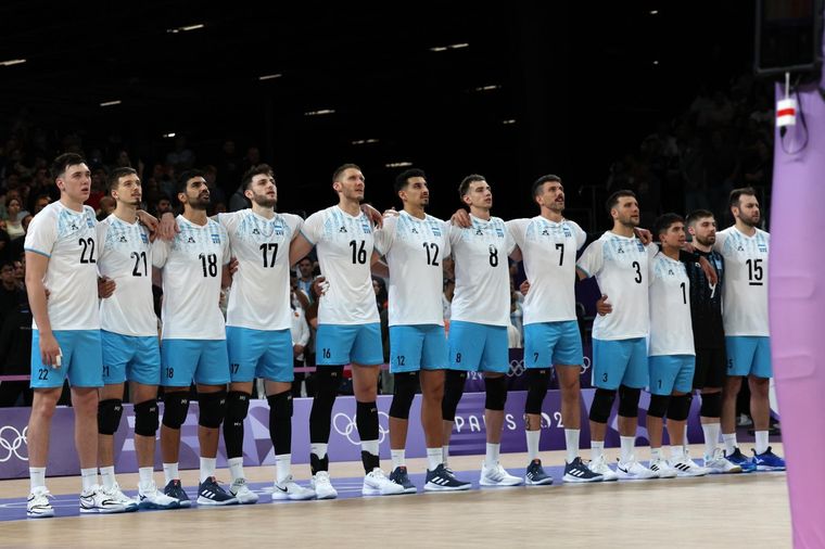 Vóley defendía medalla de bronce. No podrá ser. Foto: EFE