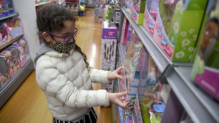 Grandes expectativas en el comercio por las compras del Día del Niño Foto: Télam