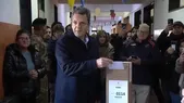 Votó Sergio Massa en Tigre Votó Sergio Massa en Tigre