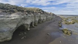 Esta playa está a 12 km de Las Grutas Foto: Las Grutas