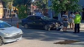 El accidente del choque en la Quinta Sección. El accidente del choque en la Quinta Sección.