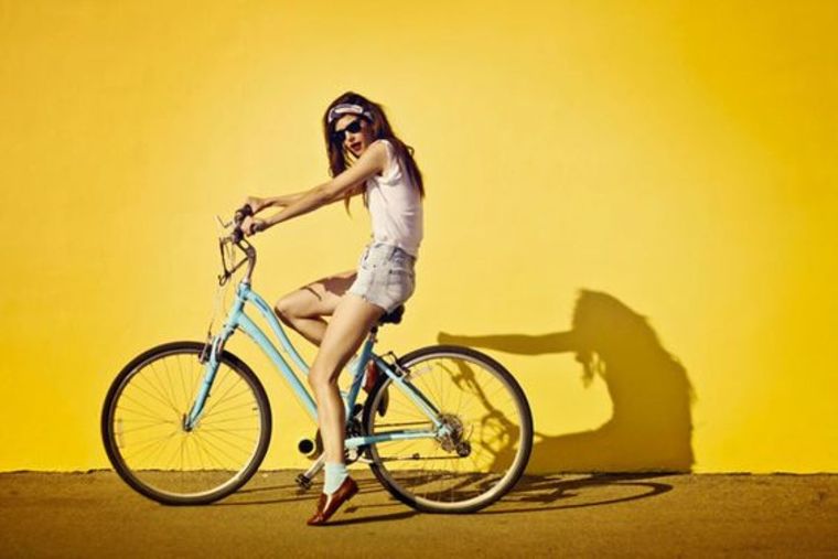 La bicicleta no solo tiene beneficios para el cuerpo. Foto: Archivo