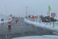 nevadas y mal tiempo en alta montana: que ocurre en el paso cristo redentor