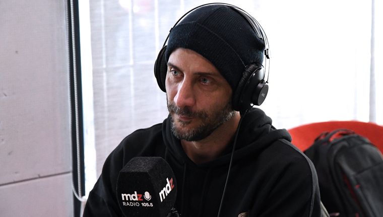 Luciano Cáceres visitó Mendoza para presentar su nueva obra Muerde Foto: Rodrigo DAngelo / MDZ