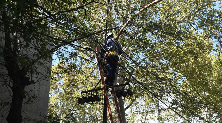 La empresa anunció un corte de luz programado en distintos puntos de la provincia de Mendoza Foto: Edemsa