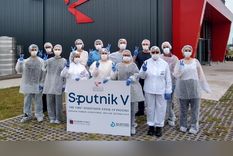 La Sputnik V en Argentina será frabricada por Laboratorios Richmond Foto: Instagram Laboratorios Richmond