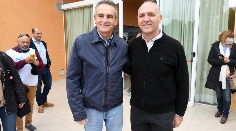 Agustín Rossi y Guillermo Carmona Foto: ALF PONCE MERCADO / MDZ