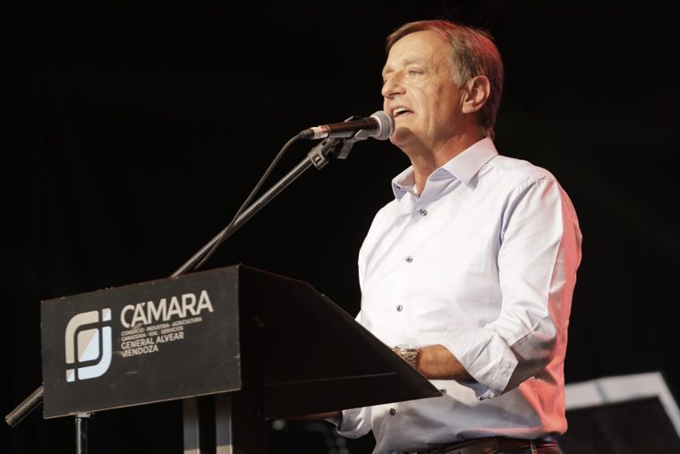 El gobernador Rodolfo Suarez Foto: Prensa Gobierno