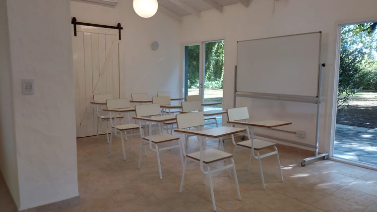 El Hub está ubicado en el predio de Patronato de la Infancia, en Benavídez. El Hub está ubicado en el predio de Patronato de la Infancia, en Benavídez.