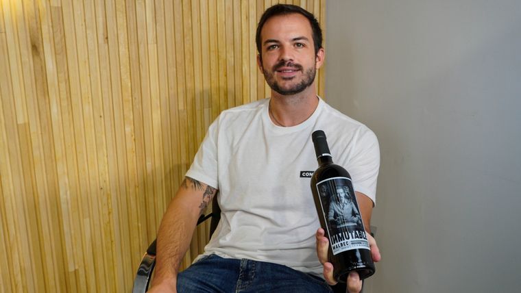 Agustín Palazzo es el creador de la primera etiqueta lenticular del mercado del vino argentino.&nbsp;