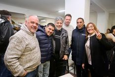 En el centro, Germán Perón. Foto: PJ