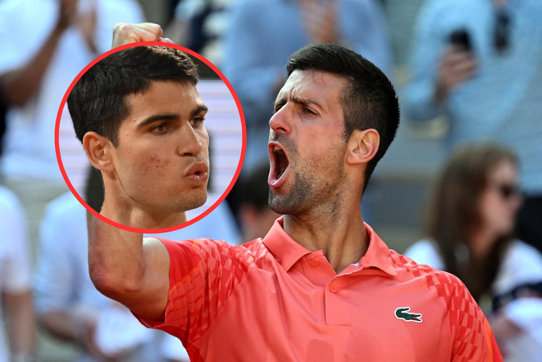 Djokovic y Alcaraz jugarán unas semifinales históricas en Roland Garros Foto: EFE