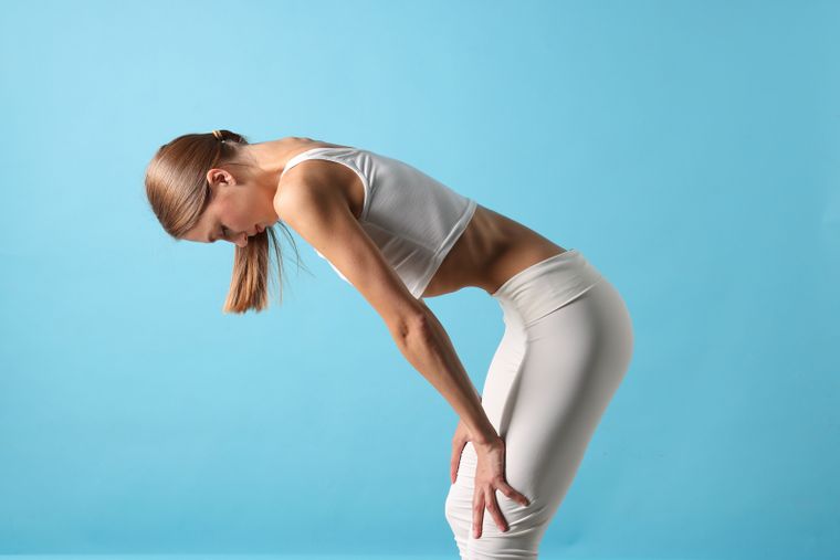 El vacío abdominal, ideal para la panza chata. Fuente: Shutterstock. El vacío abdominal, ideal para la panza chata. Fuente: Shutterstock.