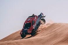 Lucio Álvarez tuvo un gran día. Foto: @dakar