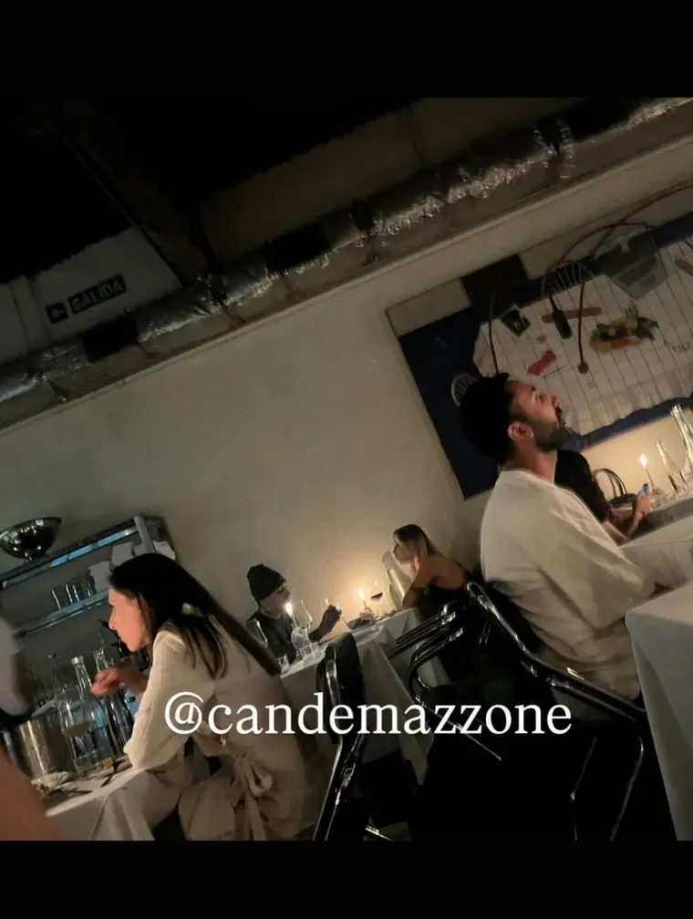 Tiago PZK y Agustina Giangre, captados en una cena romántica en el barrio de Palermo. Tiago PZK y Agustina Giangre, captados en una cena romántica en el barrio de Palermo.