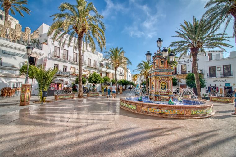 Vejer de la Frontera se encuentra en el sur de España Foto: JUAN ANTONIO ORIHUELA / Shutterstock