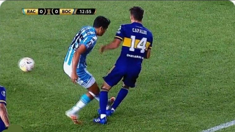 Melgarejo debió ser expulsado en el primer tiempo y terminó marcando el gol del triunfo