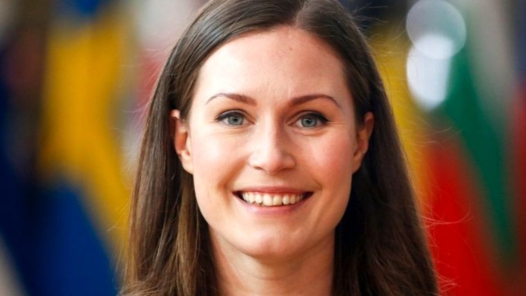 La hermosa Sanna Marin.