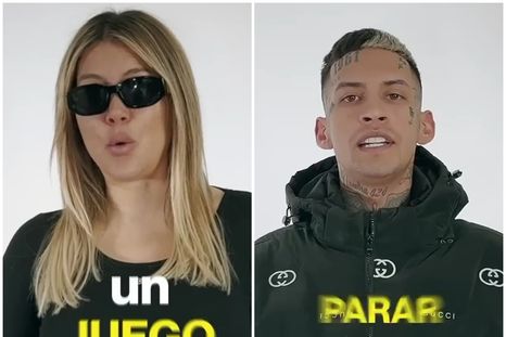 Wanda Nara y L-Gante Wanda Nara y L-Gante