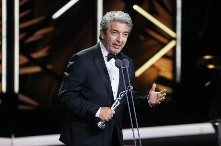 Ricardo Darín fue galardonado en los Premios Platino Foto: EFE