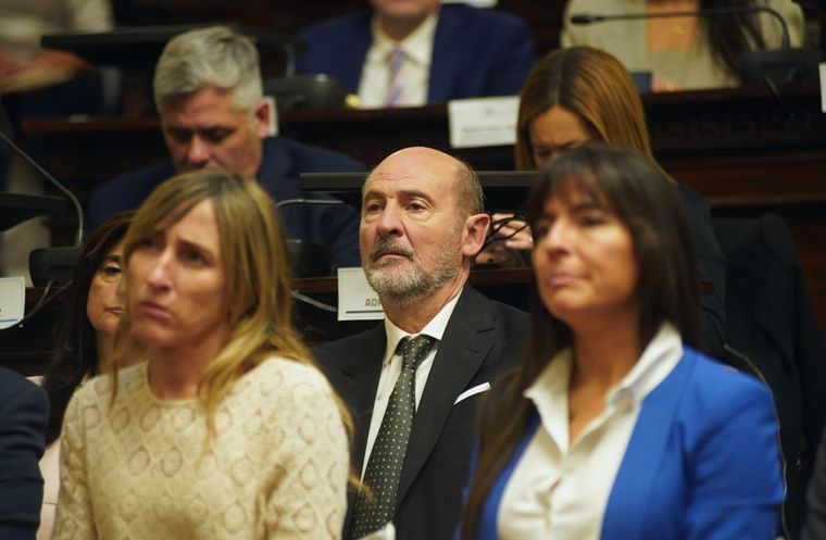 El ministro de Producción, Rodolfo Vargas Arizu, en la Asamblea Legislativa Foto: Prensa Gobierno de Mendoza